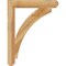 Ekena Millwork Thorton Craftsman Rough Sawn Bracket, Western Red Cedar, 4"W x 28"D x 36"H BKT04X28X36THR04RWR - alternate 3